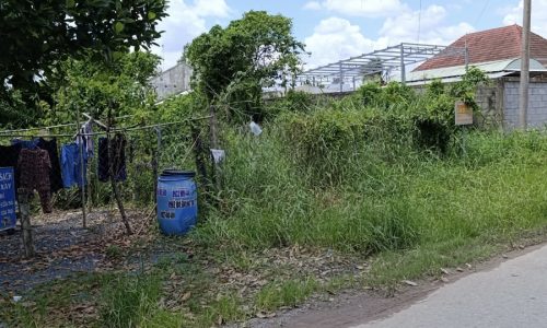 Cô Sáu kẹt tiền bán gấp lô đất Tân Phú Trung Củ chi 140m2 giá 450 triệu, sổ riêng
