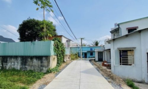 Bán rất gấp lô đất 151m2, sổ riêng có thổ cư, xã Tân An Hội, Củ Chi, giá 580TR .