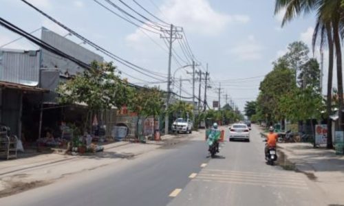 Bán gấp lô đất 122m2 mặt tiền nhựa đoạn Tỉnh lộ 2 giao Nguyễn Thị Rành Củ Chi chỉ 500 Triệu