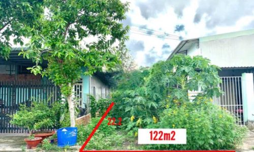 CẦN BÁN GẤP LÔ ĐẤT TT CỦ CHI 122M2 GIÁ 500 TRIỆU