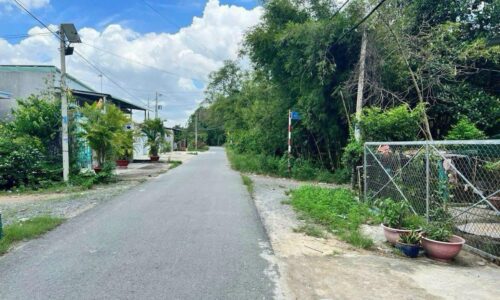 BÁN LÔ ĐẤT 125m2 ĐƯỜNG LÊ THỊ SIÊNG SÁT QUỐC LỘ 22 THUỘC TÂN THÔNG HỘI, CỦ CHI SHR