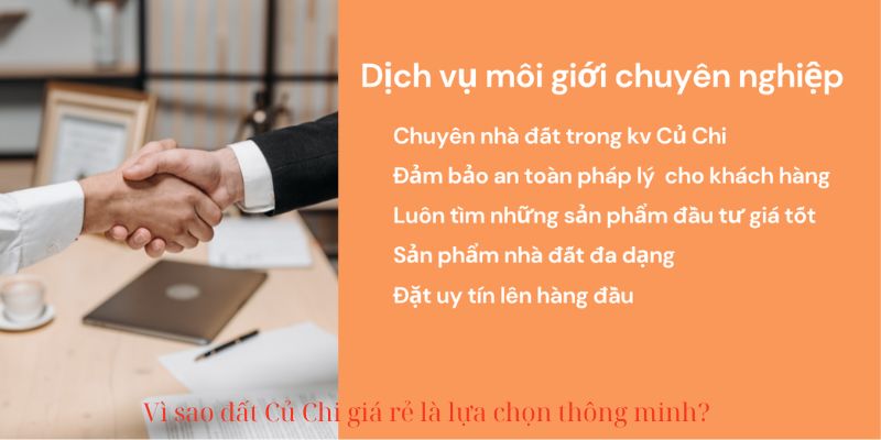 Vì sao đất Củ Chi giá rẻ là lựa chọn thông minh