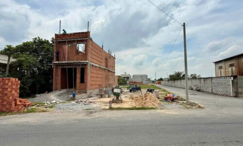 Lô đất 2 MT đường lớn ô tô tránh nhau 131m2 full thổ, Tân Thông Hội, Củ Chi!