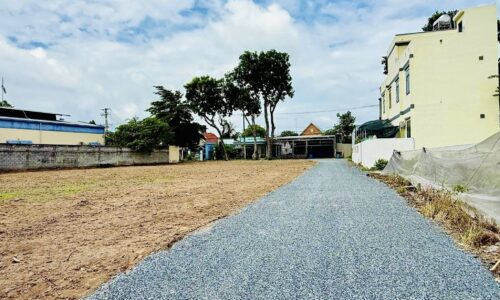 Miếng đất nằm ở khu Bàu Tre, xã Tân An Hội – Củ Chi – Gía mỗi lô 400 triệu