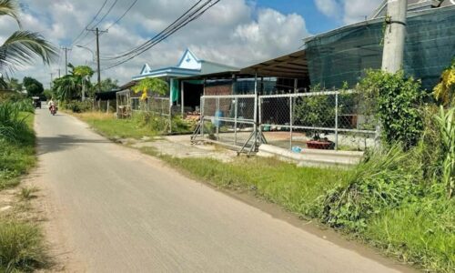 BÁN LÔ ĐẤT NGAY XÃ TÂN THÔNG HỘI CỦ CHI SHR DT 100m2 FULL THỔ CƯ GIÁ 500TR