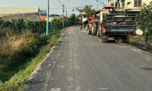 (ĐẤT NỀN CỦ CHI) – Đất mặt tiền nhựa, 5×20=100m2, full thổ cư, đường Nguyễn Thị Thạo, xã Phước Hiệp