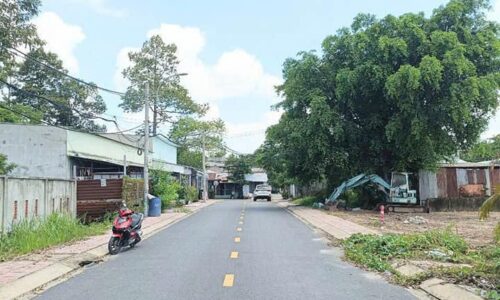 GIÁ CỰC RẺ CHO LÔ ĐẤT 140M² ĐẤT HÒA PHÚ, CỦ CHI – ĐƯỜNG NHỰA 8M, GẦN CHỢ HÒA PHÚ – GIÁ 480 TRIỆU