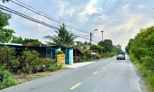 Bán đất ngay chợ Tân Quy, Tân Thạnh Tây Củ Chi, (5×41) – Gía 450 triệu.shr