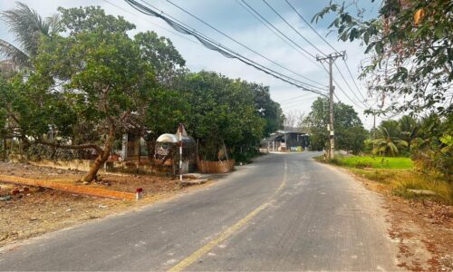 ĐẤT ĐẸP THỊ TRẤN CỦ CHI ,MT ĐƯỜNG NHỰA ,DT: 200M2 .GIÁ NGỘP 520TR SHR