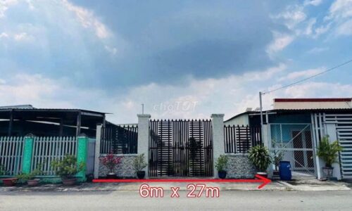 Lô đất thổ cư (6×27) mặt tiền Trần Tử Bình, Tân Thông Hội, Củ Chi.