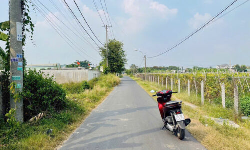 BÁN ĐẤT  MẶT TIỀN ĐƯỜNG SỐ 5, TÂN THÔNG HỘI, CHI CHI
