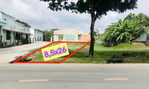 BÁN ĐẤT CỦ CHI LÔ GÓC 2 MT NHỰA Ở TÂN PHÚ TRUNG , CỦ CHI 215M2 GIÁ 510 TRIỆU