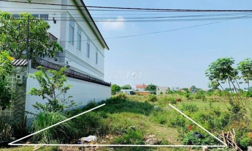 Bán gấp lô đất 143m2 đường Cây Trôm,Thái Mỹ, Củ Chi giá 550TR, sổ sẵn