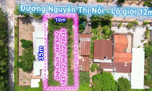 BÁN LỖ! LÔ ĐẤT GẦN KCN, TÂY BẮC – PL CHUẨN- VỊ TRÍ ĐẸP GIÁ 560TR