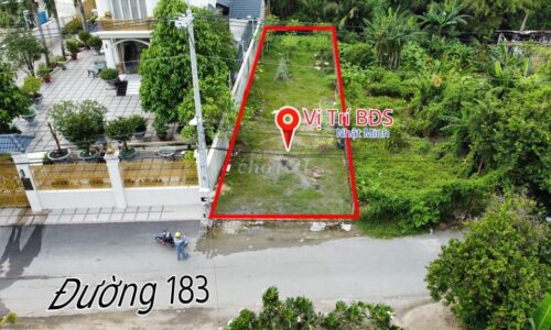 CHỐT GIÁ 450tr/272M2, MẶT TIỀN SỐ 183, XÃ BÌNH MỸ, CỦ CHI, SỔ HỒNG RIÊNG