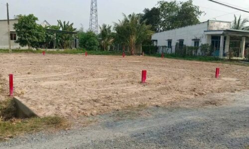 Cần bán gấp đất  xã Phước thạnh,Củ Chi , cách tỉnh lộ 7 khoản 300m dt 101,7m2 giá 450 triệu