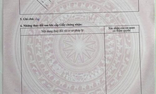 cần tiền trả nợ nên cần bán rẻ lô đất  mặt tiền số 9 xã Tân Thông Hội Huyện CỦ CHI. dt 160m2 giá 500 triệu