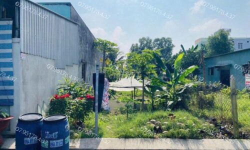 CHỦ GỬI BÁN LÔ ĐẤT 125,6M2 GIÁ 440TR NGAY TÂN AN HỘI CỦ CHI