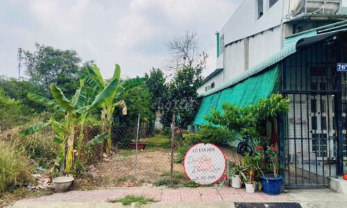 BÁN LÔ ĐẤT 139M² GIÁ 520TR MT PHẠM VĂN CHÈO KHU PHỐ 3 TT CỦ CHI