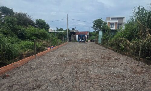 Cần bán rẻ lô đất ở trung an Củ chi dt 156m2 giá 500 triệu
