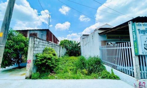 CHỈ CẦN 630TR SỞ HỮU LÔ ĐẤT 152M2 NGUYỄN PHONG SẮC, THỊ TRẤN CỦ CHI
