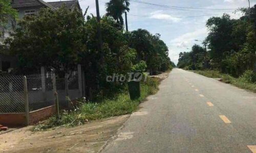 Bán đất mặt tiền đườn bến súc xã hòa phú củ chi có tổ cư
