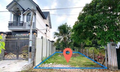 Đất Đ. Cây Trôm Mỹ Khánh H.Củ Chi , DT 105m2 ,Giá 550 tr, sổ riêng