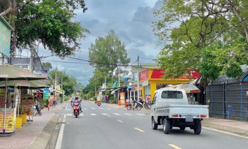 ĐẤT TT. CỦ CHI (10×41) MT PHẠM HỮU TÂM NGANG TC 130M2 THỔ GIÁ 550TR TL